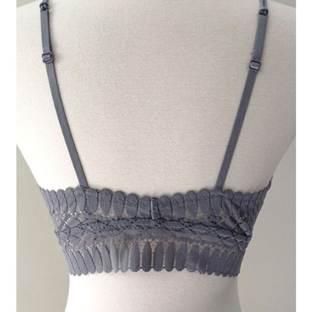 Mocha lace bralette and panty set womans S M L - Picture 7 of 7